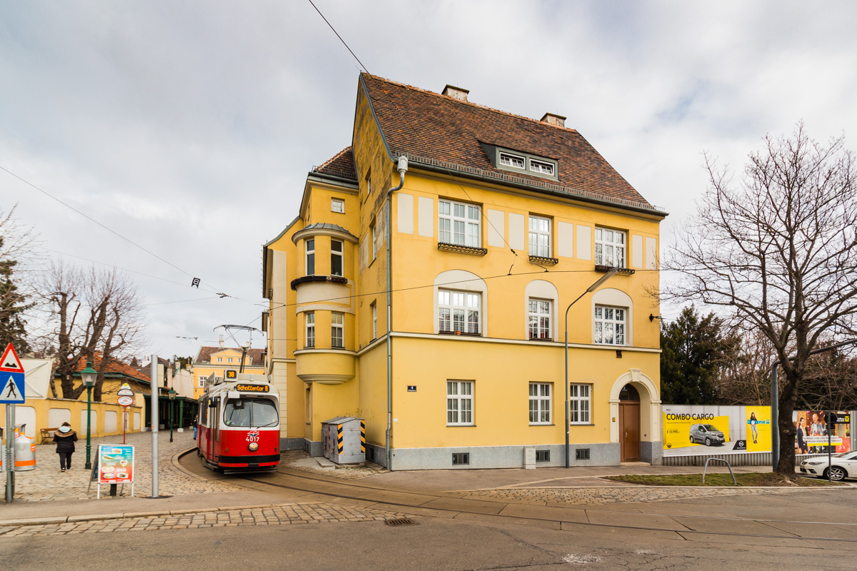 Вена, SGP Type E2 № 4017; Вена — Трамвайные линии
