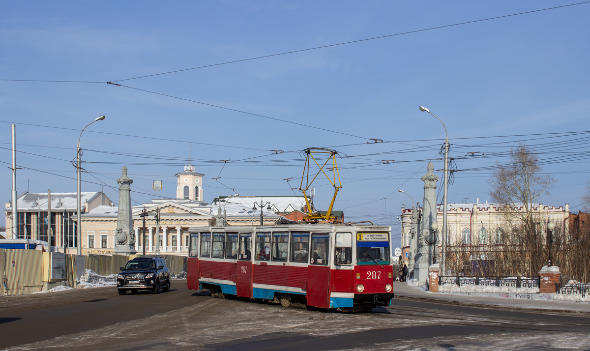 Томск, 71-605 (КТМ-5М3) № 287