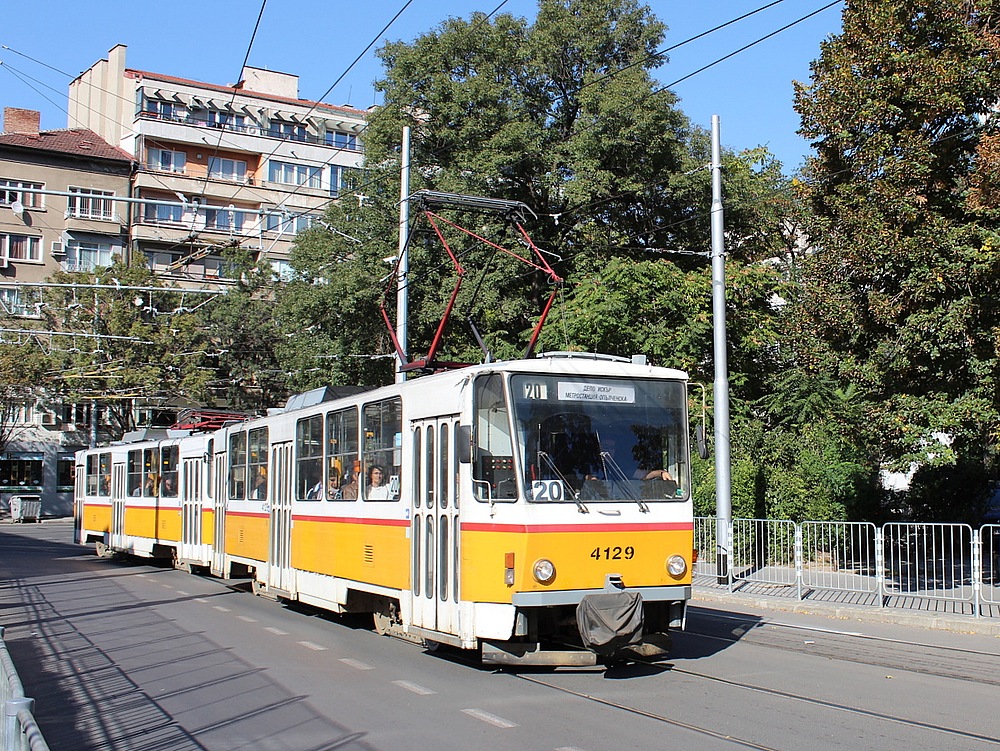 Sofia, Tatra T6B5B № 4129