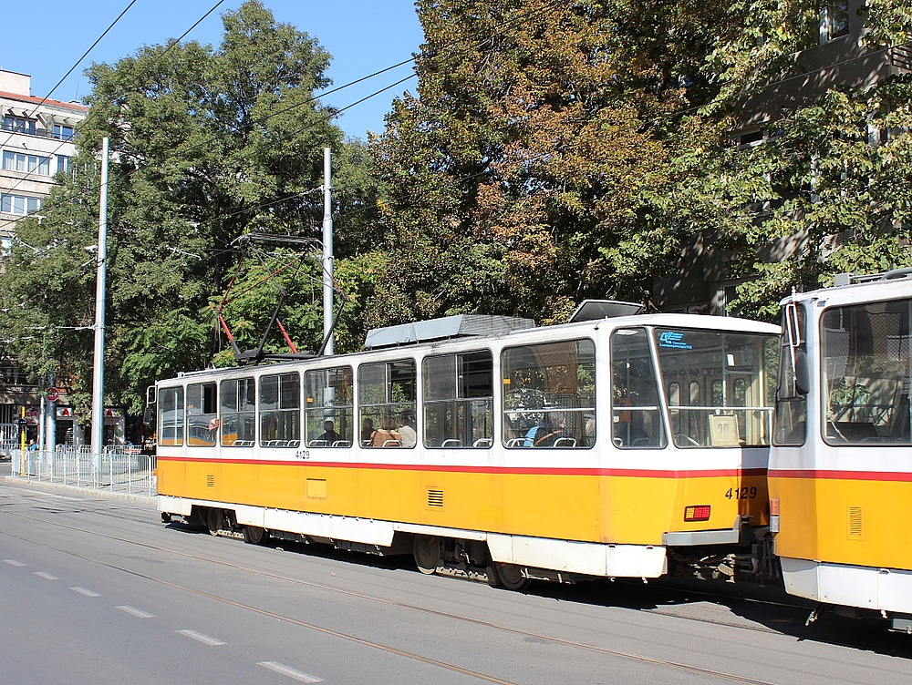 Szófia, Tatra T6B5B — 4129