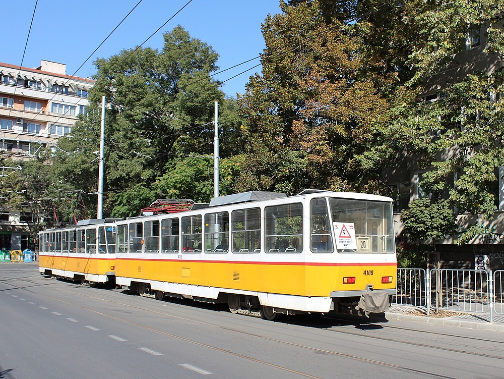 Sofia, Tatra T6B5B № 4109