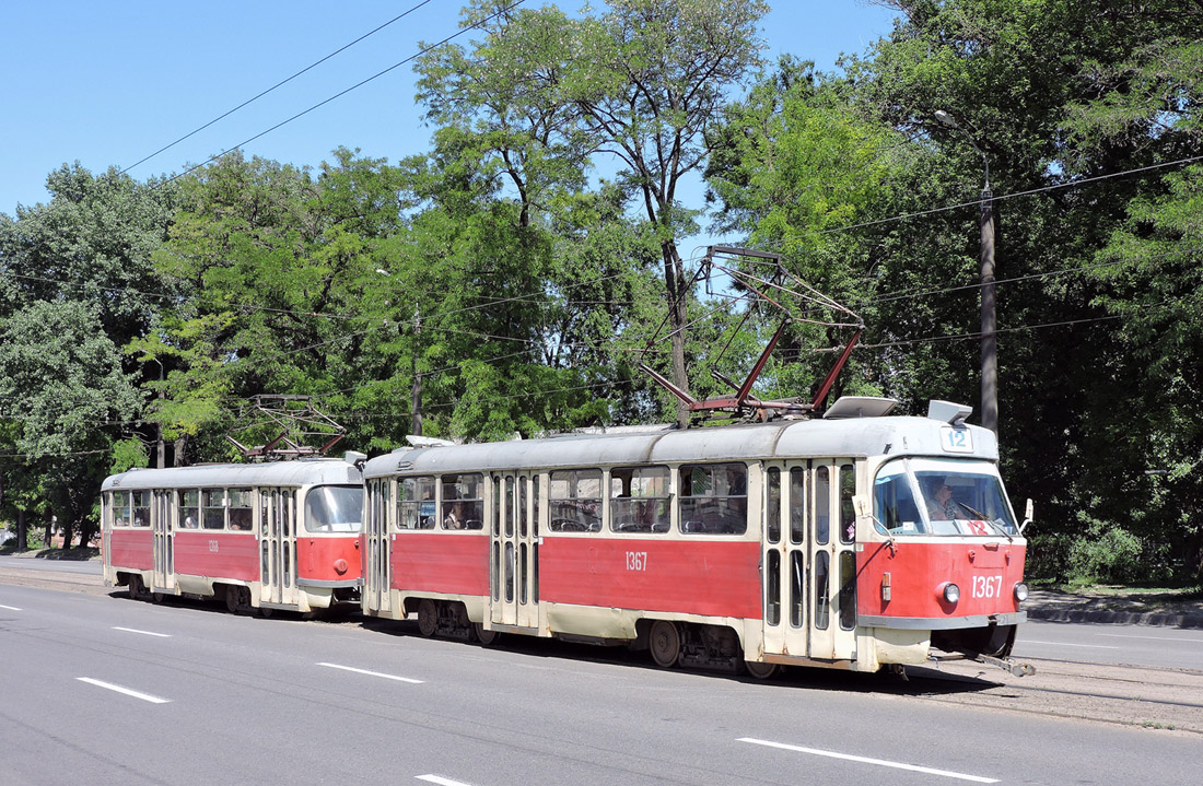 Днепр, Tatra T3SU № 1367
