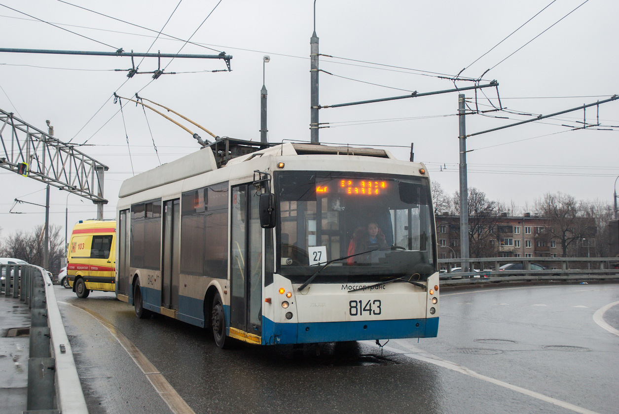 Москва, Тролза-5265.00 «Мегаполис» № 8143