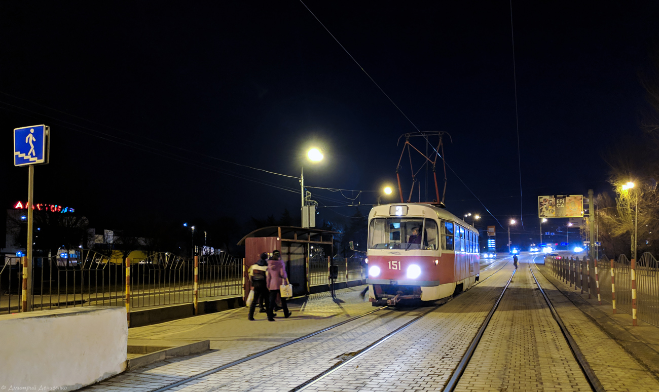 Донецк, Tatra T3SU № 151