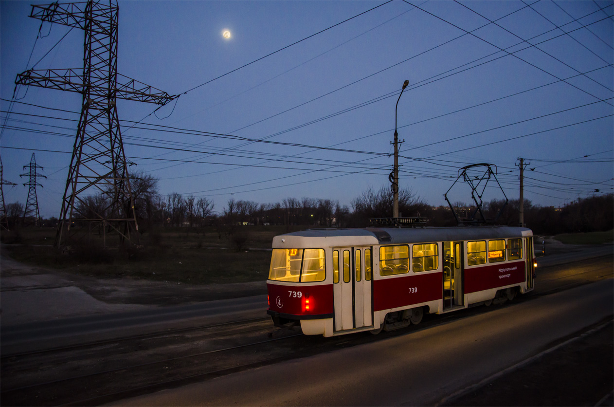 Mariupol, Tatra T3A č. 739