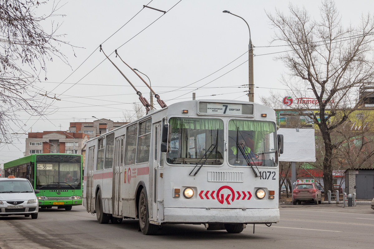 კრასნოიარსკი, ZiU-682G-016 (018) № 1072