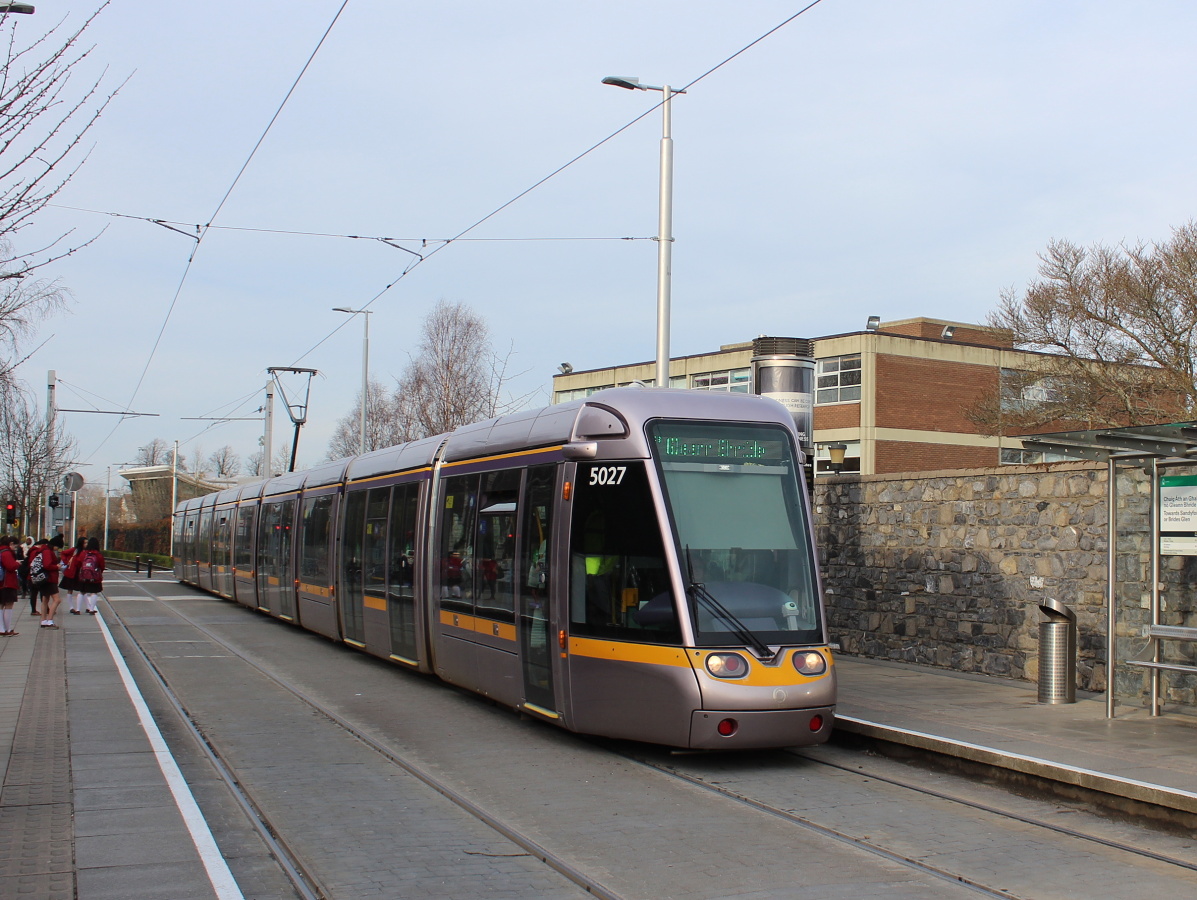 Дублин, Alstom Citadis 502 № 5027
