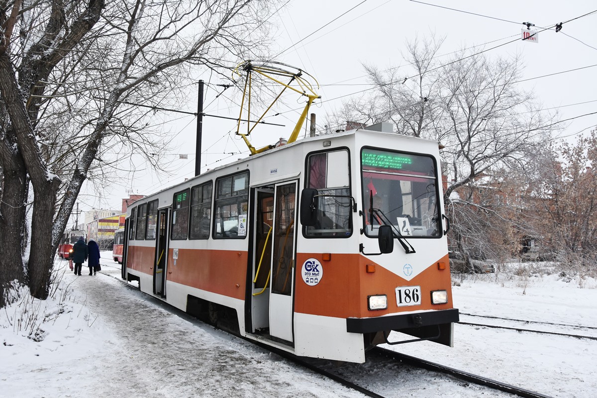 Омск, 71-605ЭП № 186