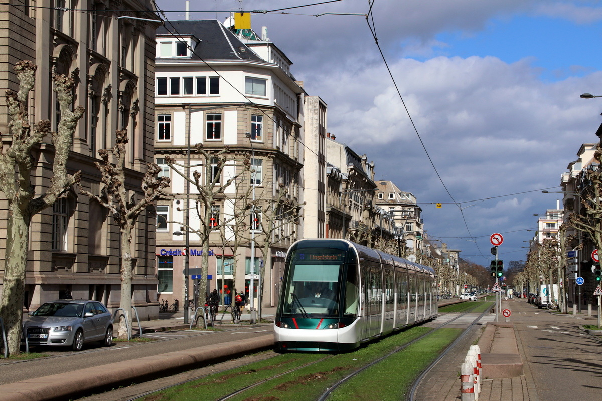 Strasbourg, Alstom Citadis 403 nr. 2010