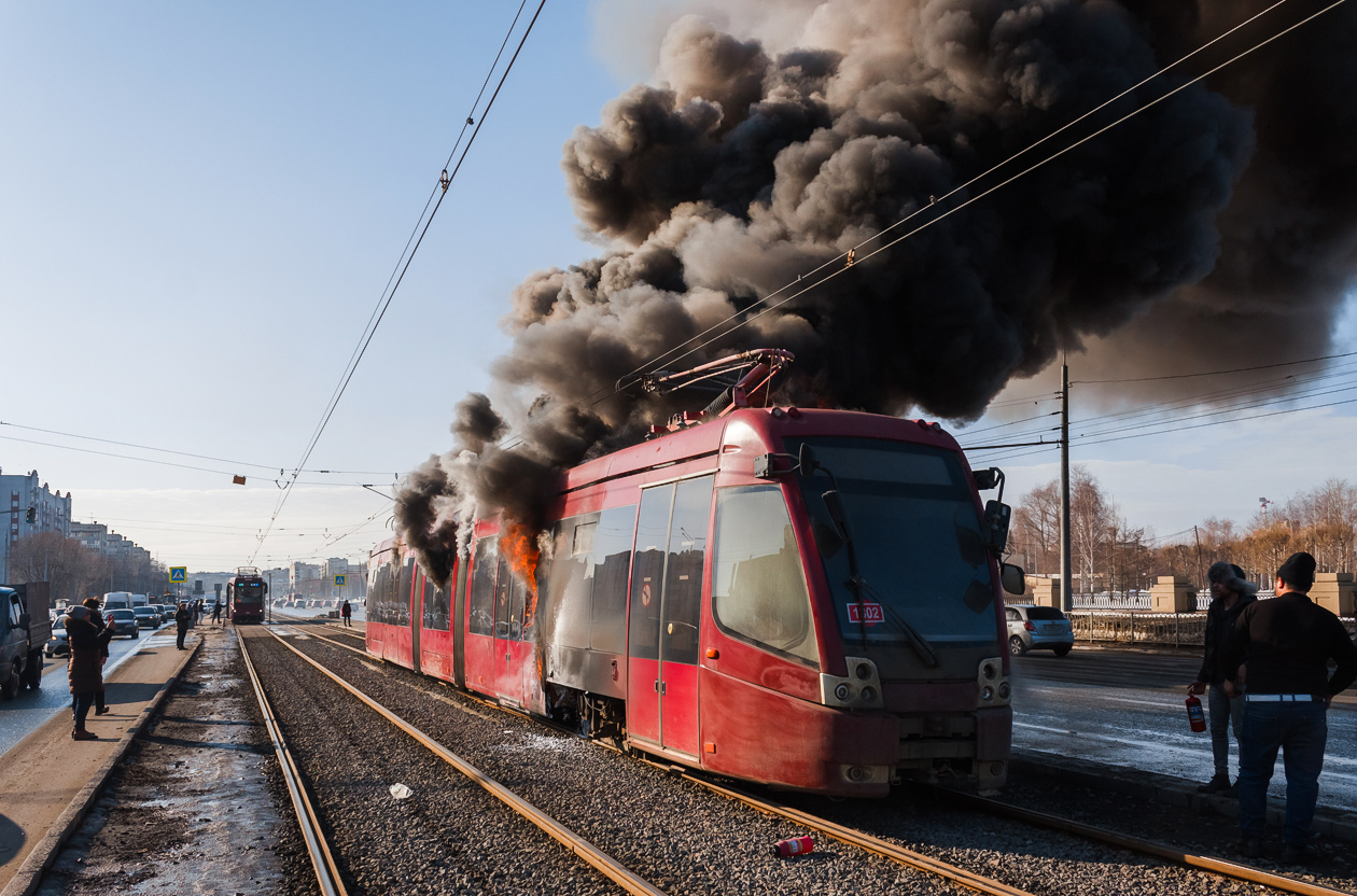 Казань — Пожары