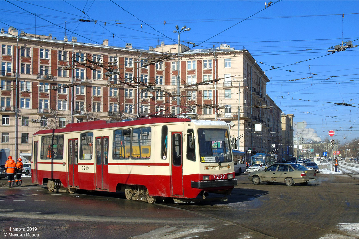 Санкт Петербург, 71-134К (ЛМ-99К) № 7209