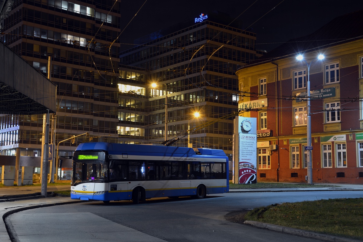 Острава, Solaris Trollino III 12 AC № 3710