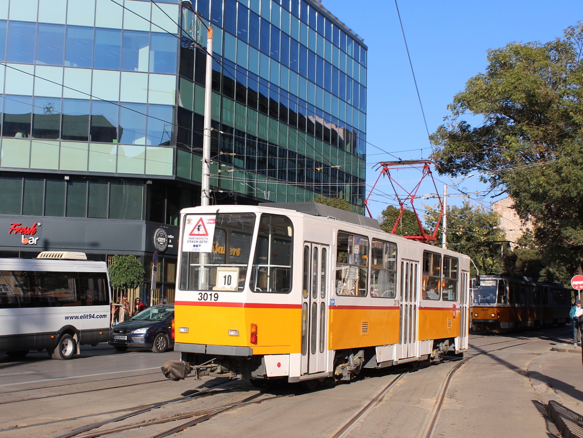 София, Tatra T6A2B № 3019