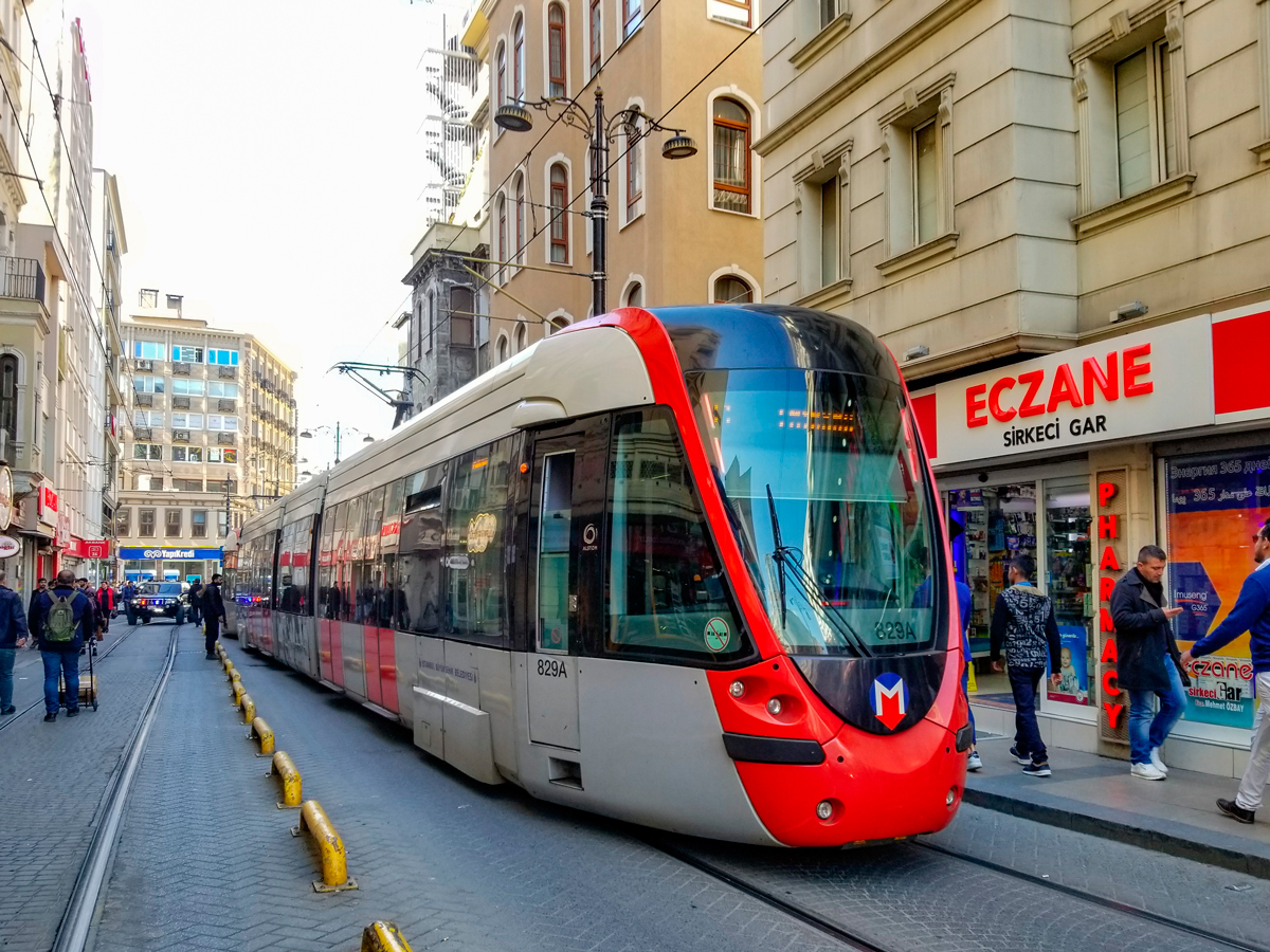 Стамбул, Alstom Citadis 304 № 829
