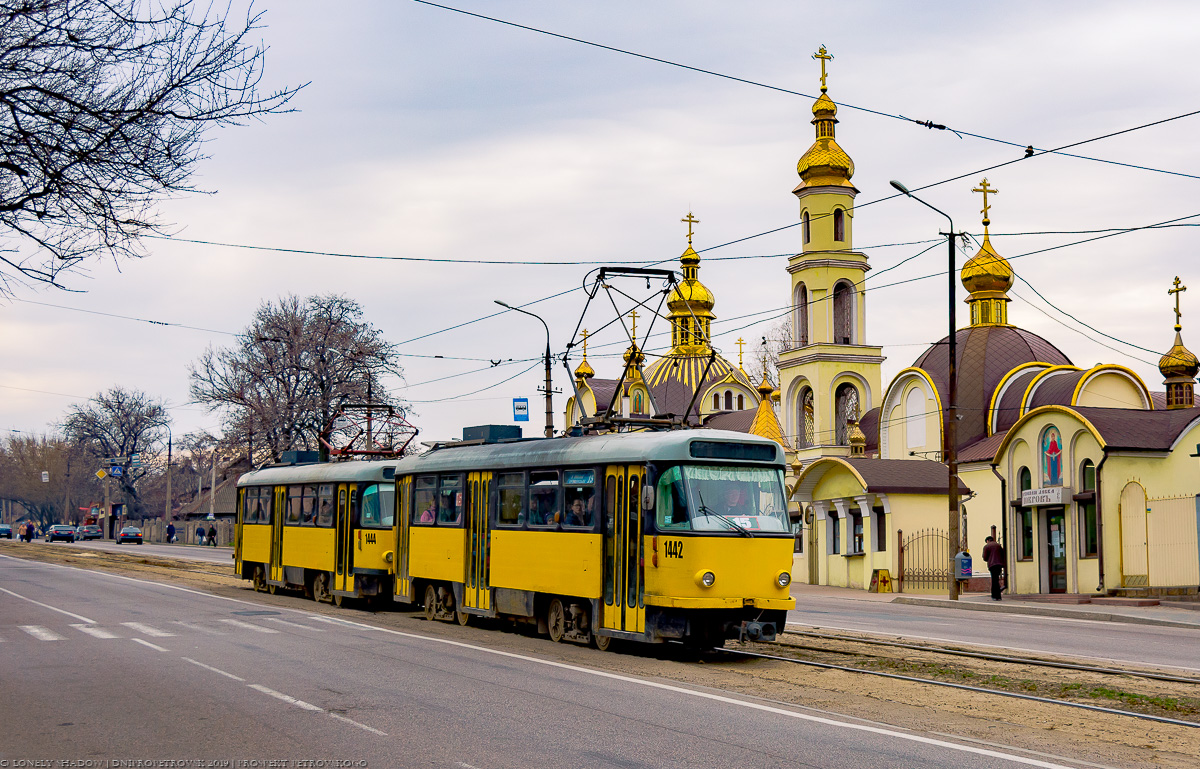 Днепр, Tatra T4D-MT № 1442
