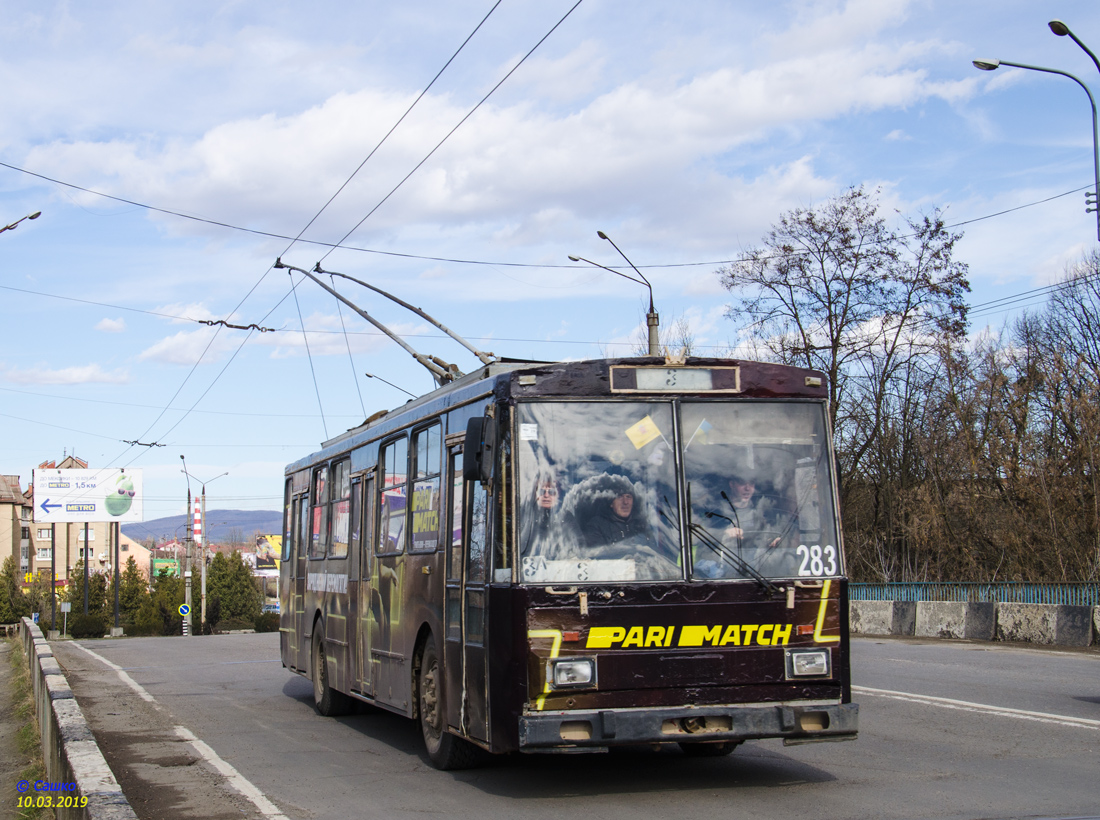 Черновцы, Škoda 14Tr89/6 № 283