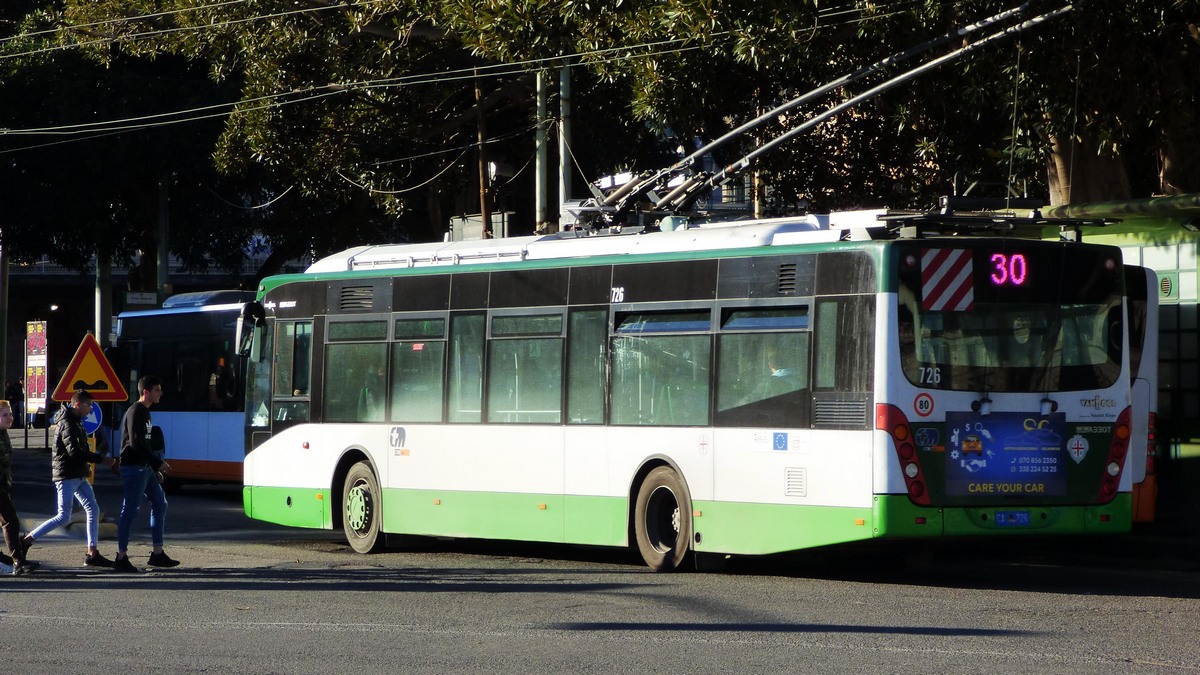 Cagliari, Van Hool A330T № 726