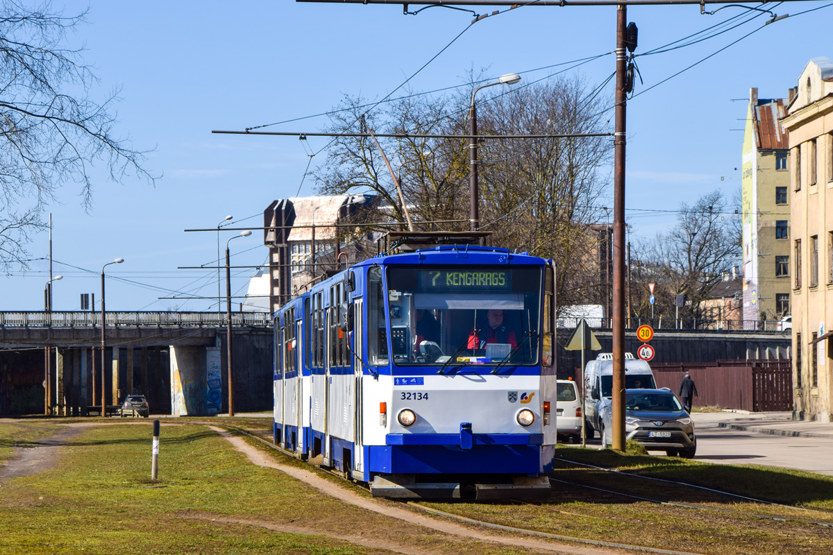 Рига, Tatra T6B5SU № 32134