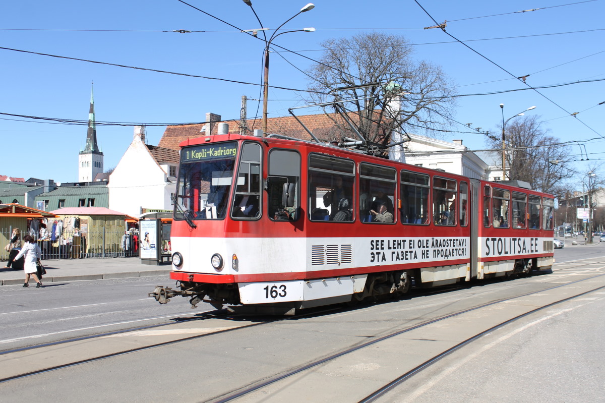 Таллин, Tatra KT4D № 163