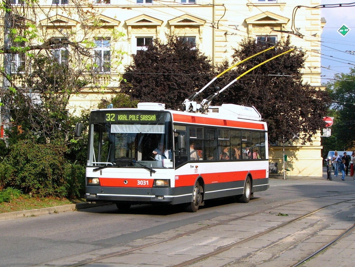 Брно, Škoda 21Tr № 3031