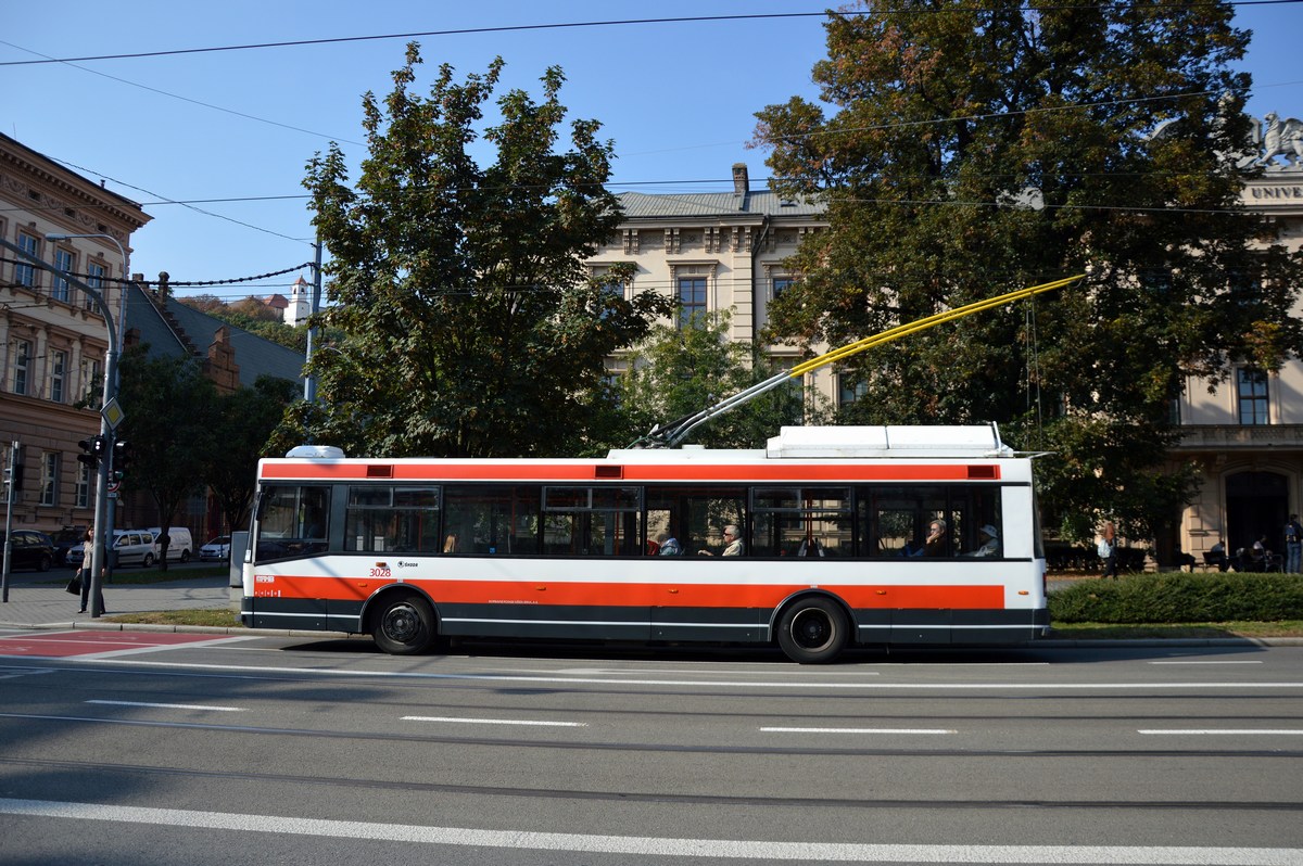 Брно, Škoda 21Tr № 3028