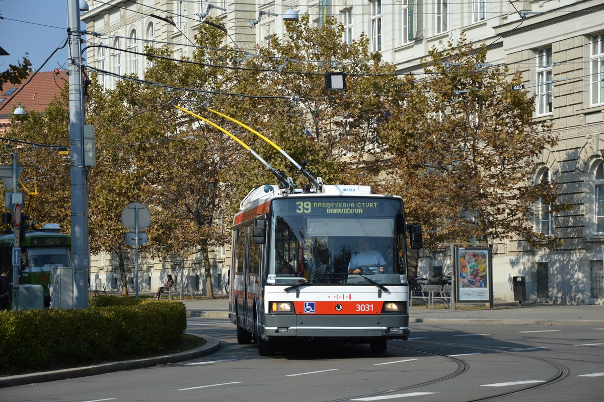 Брно, Škoda 21Tr № 3031