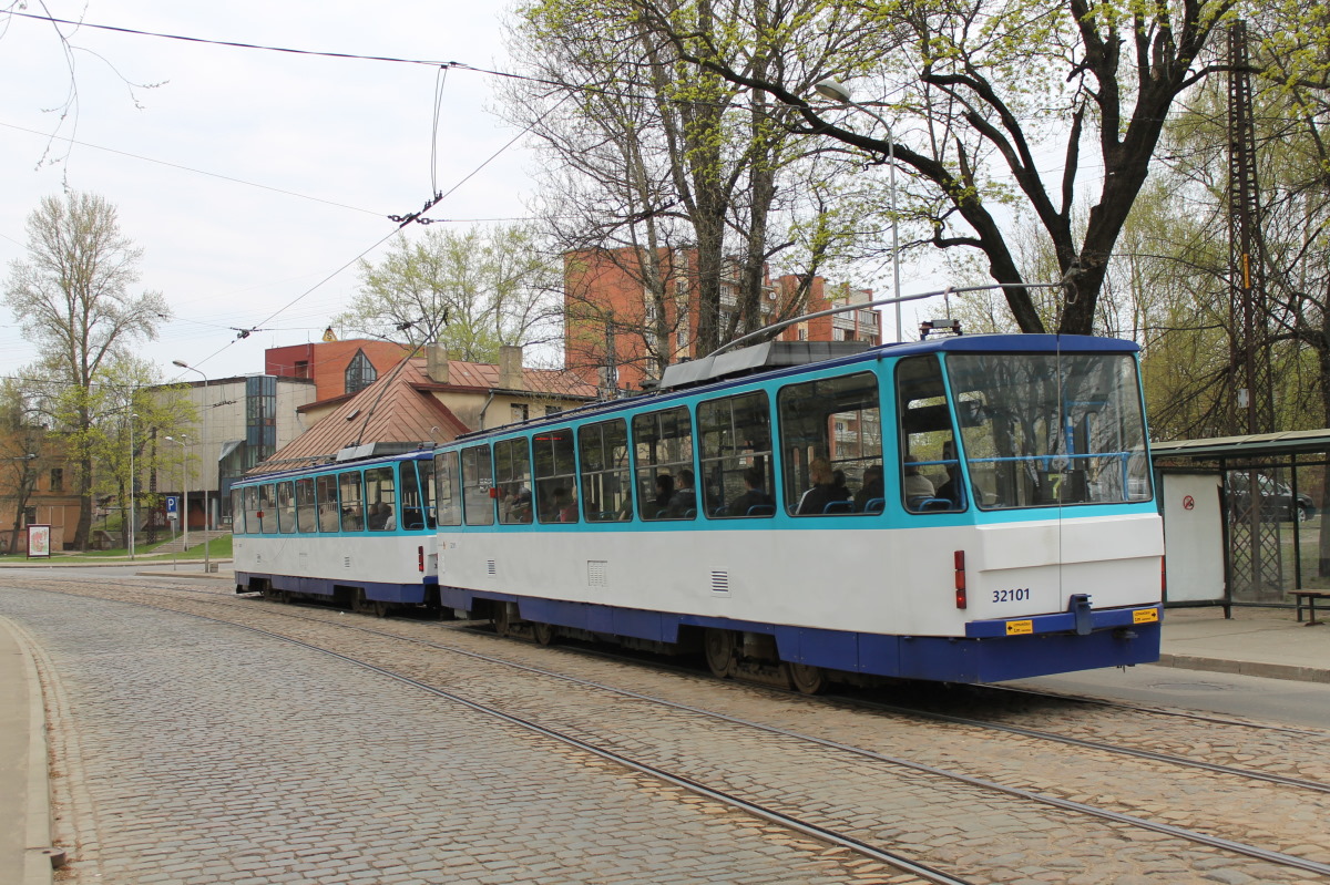 Рига, Tatra T6B5SU № 32101