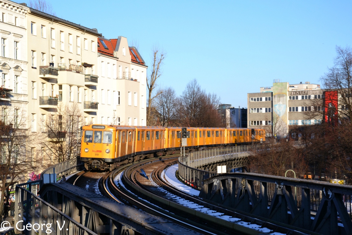 Берлин, BVG A3E № 510
