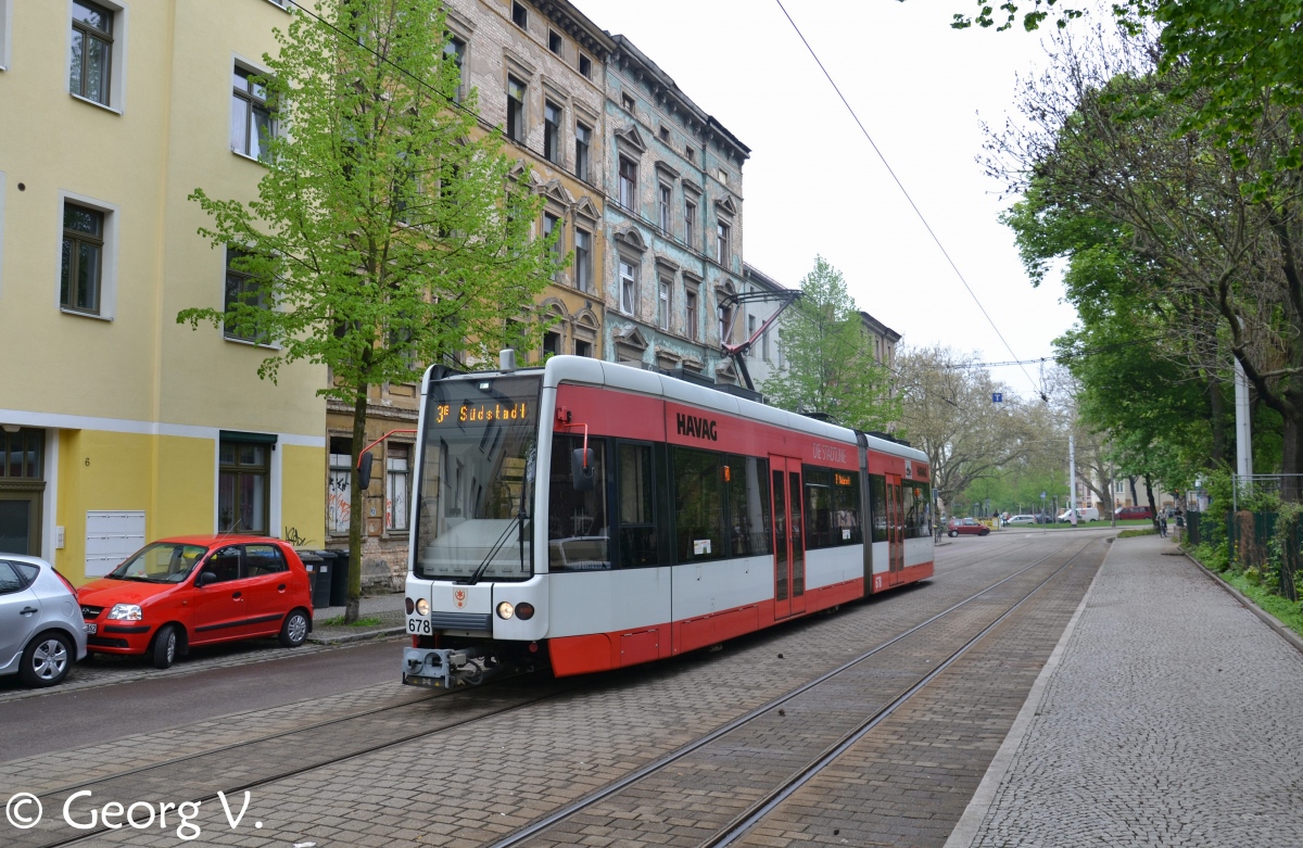 Галле, Bombardier MGT-K № 678