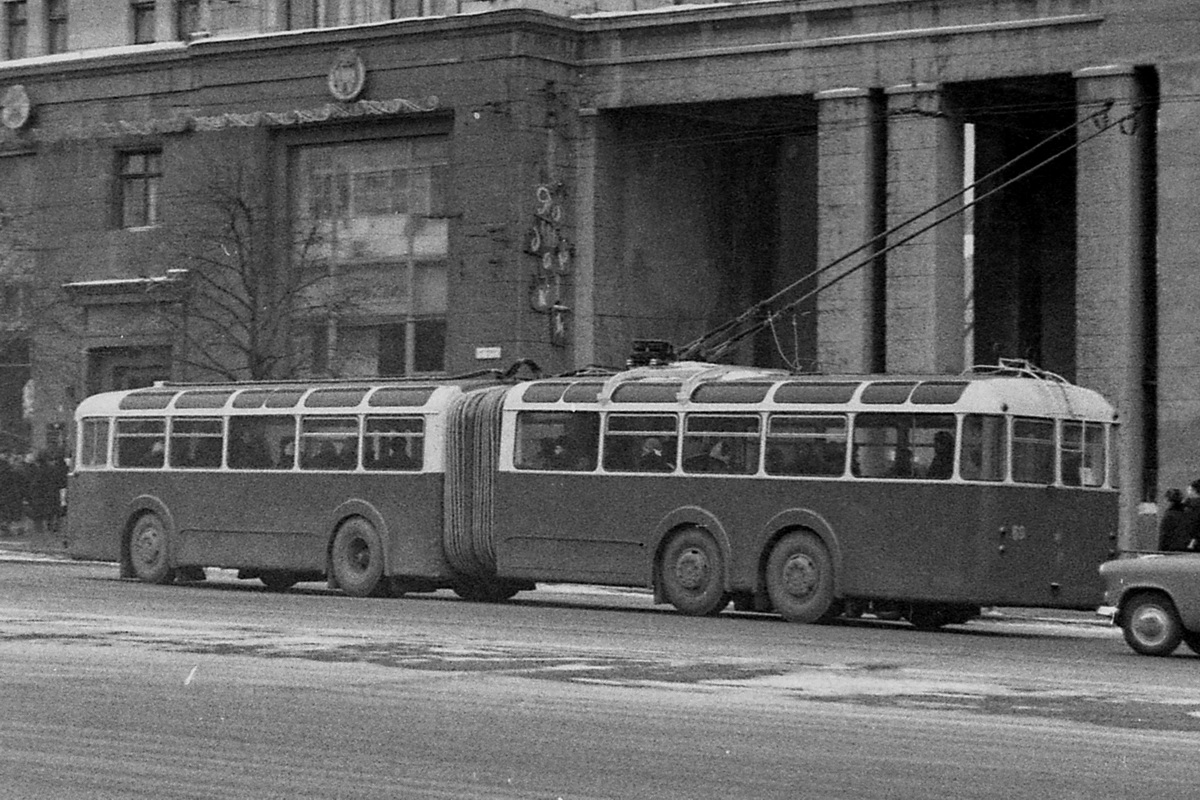 Москва, СВАРЗ ТС-2 № 69; Москва — Исторические фотографии — Трамвай и Троллейбус (1946-1991)