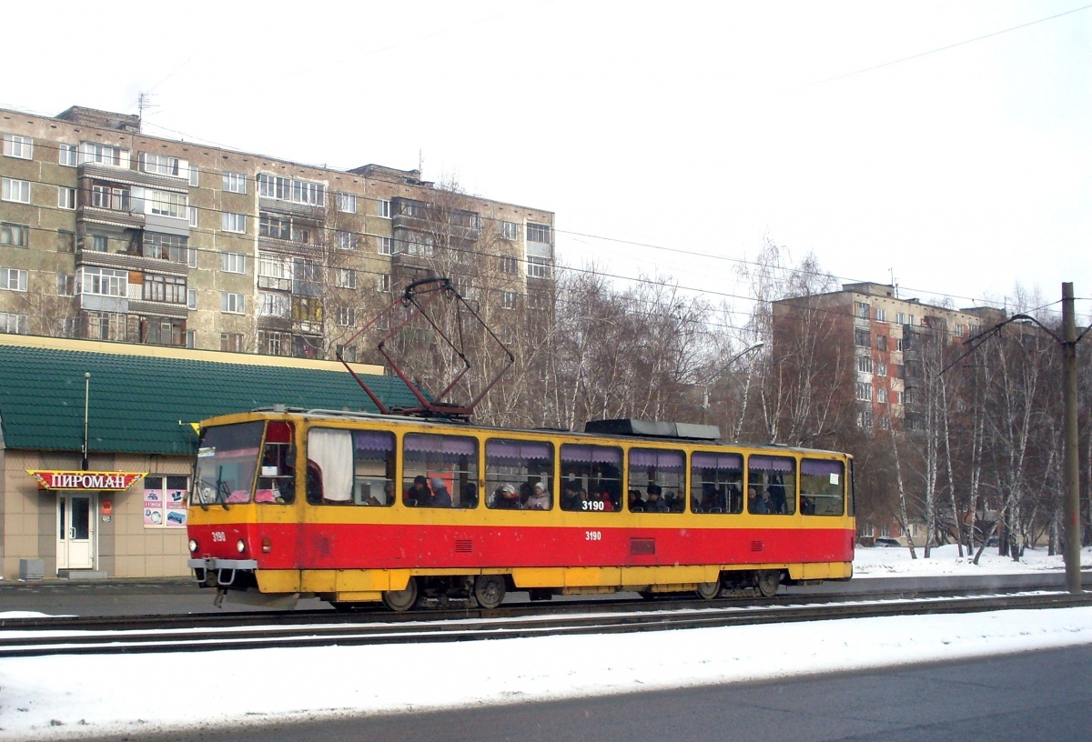 Барнаул, Tatra T6B5SU № 3190