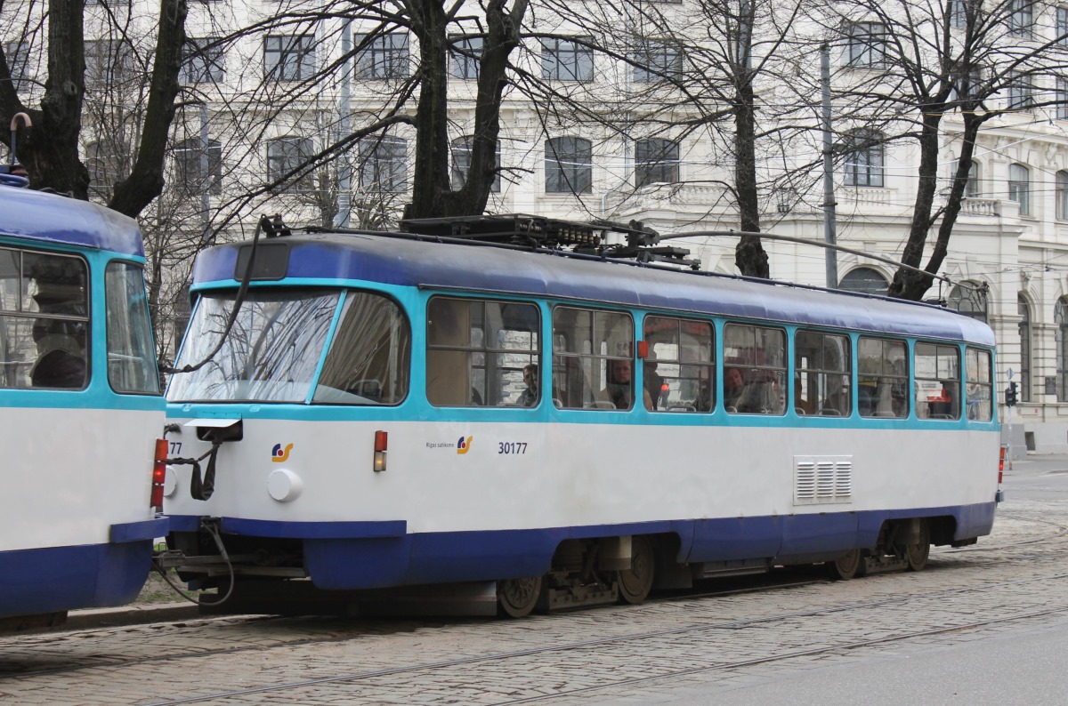 Рига, Tatra T3A № 30177