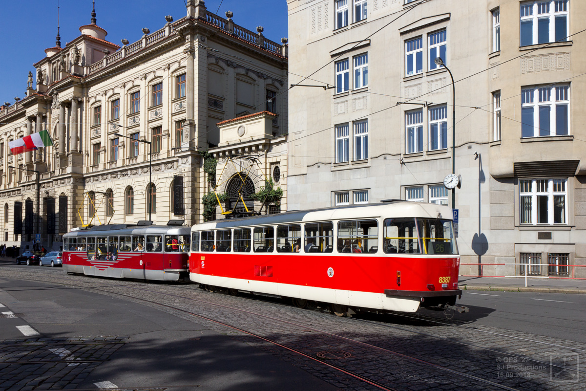 Прага, Tatra T3R.P № 8387