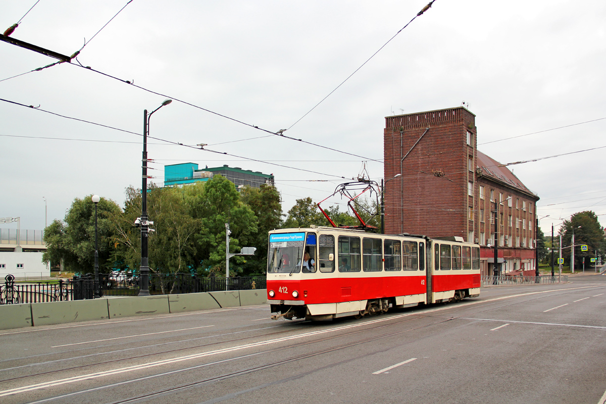 Калининград, Tatra KT4SU № 412