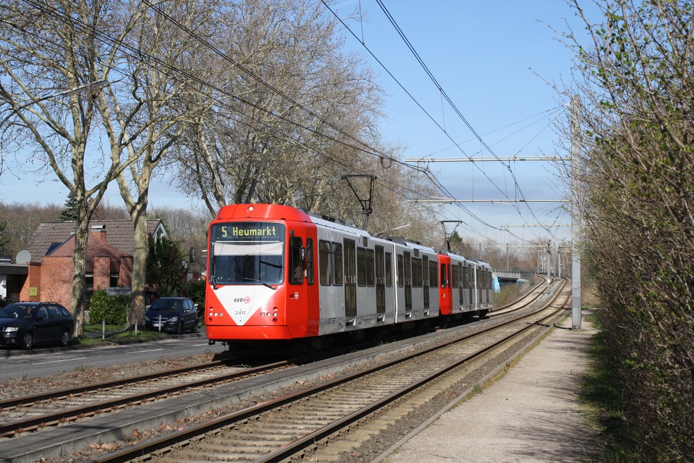 Cologne, Duewag B100S N°. 2417