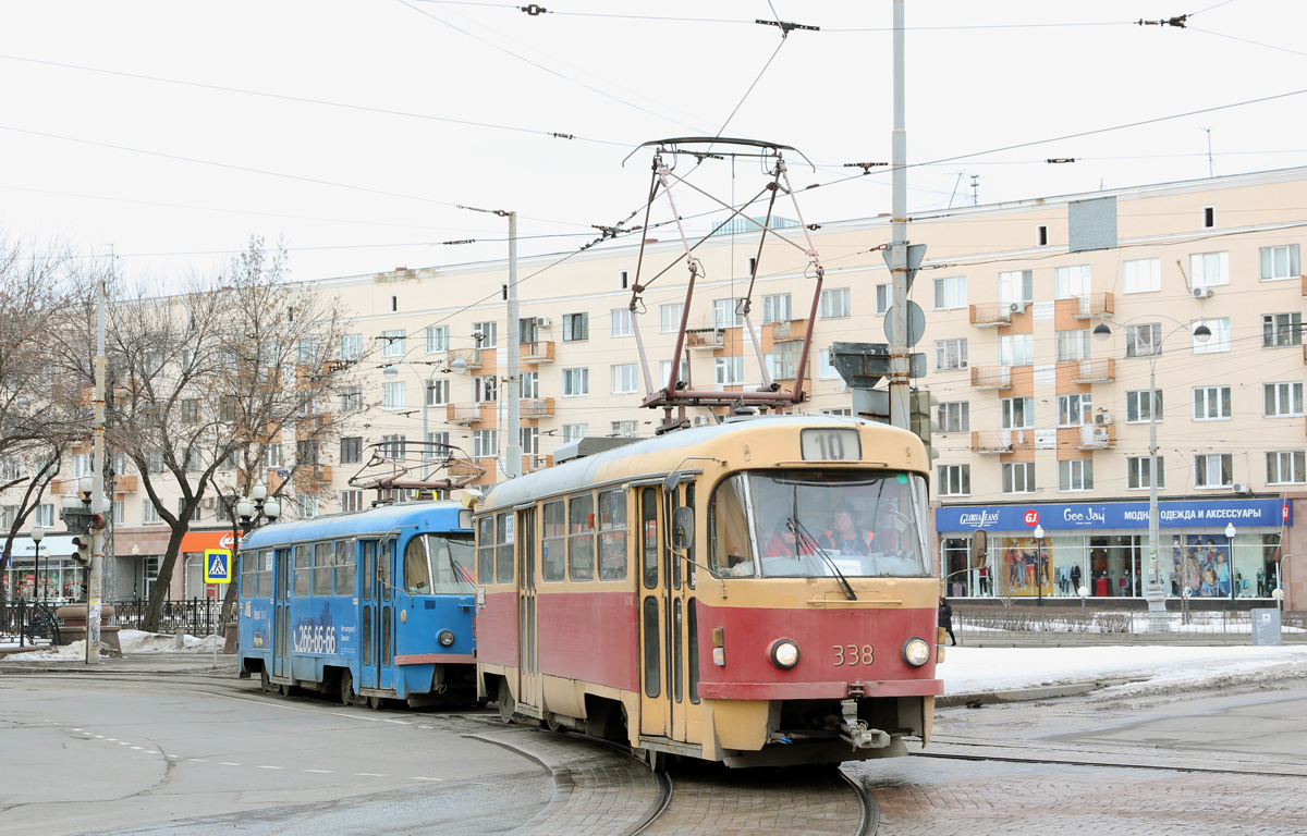 Jekaterinburga, Tatra T3SU № 338