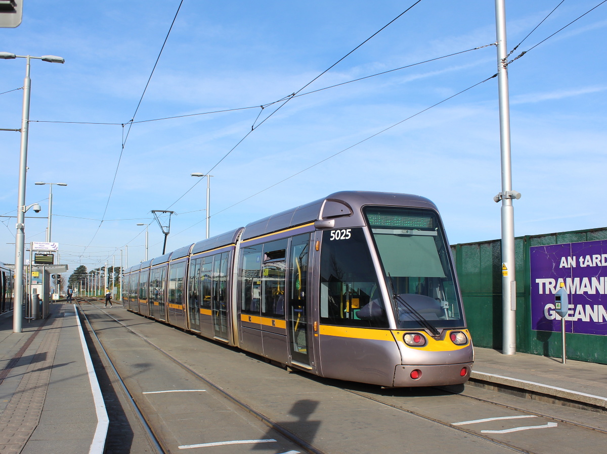 Дублин, Alstom Citadis 502 № 5025