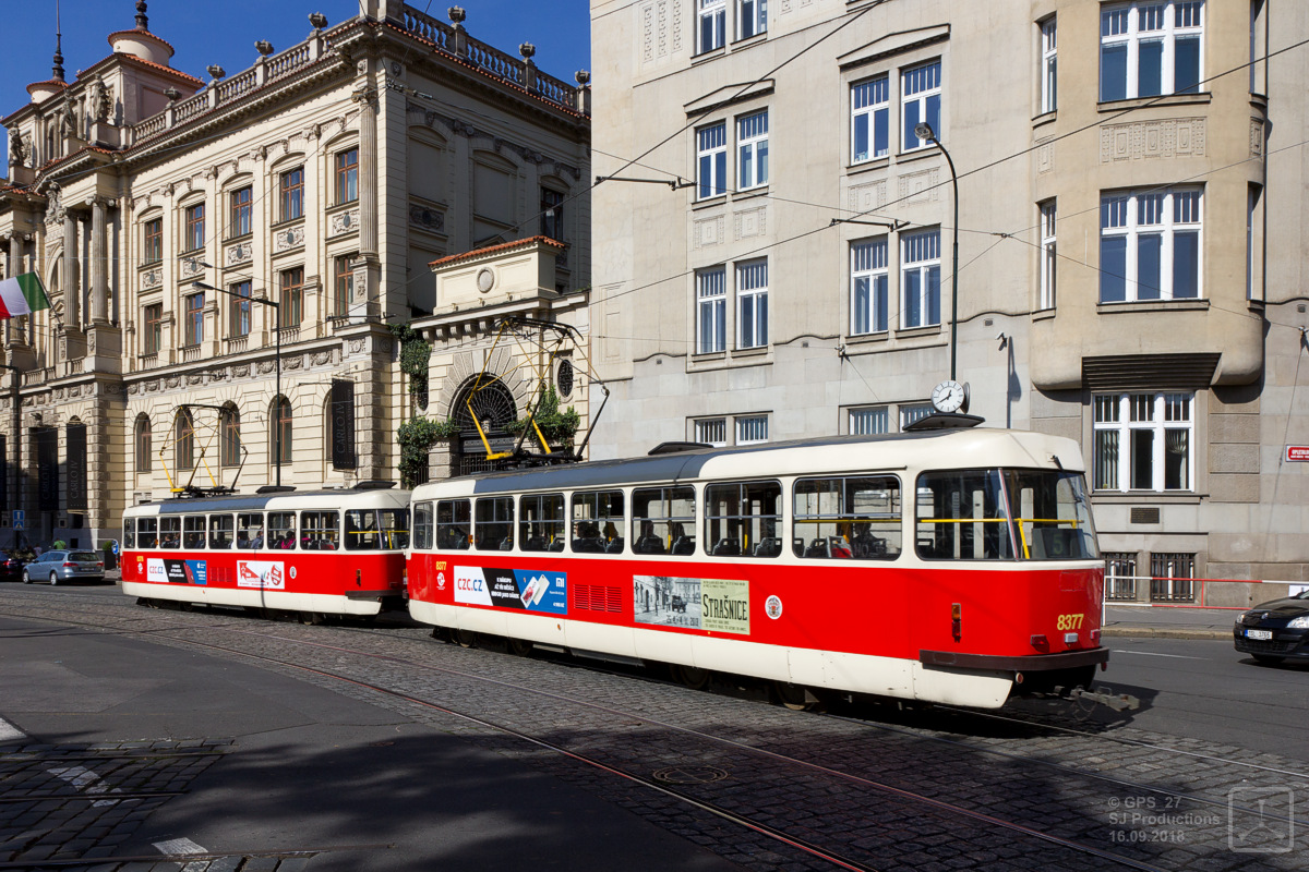 Прага, Tatra T3R.P № 8377