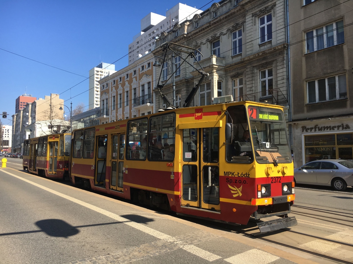 Лодз, Konstal 805Na № 2372