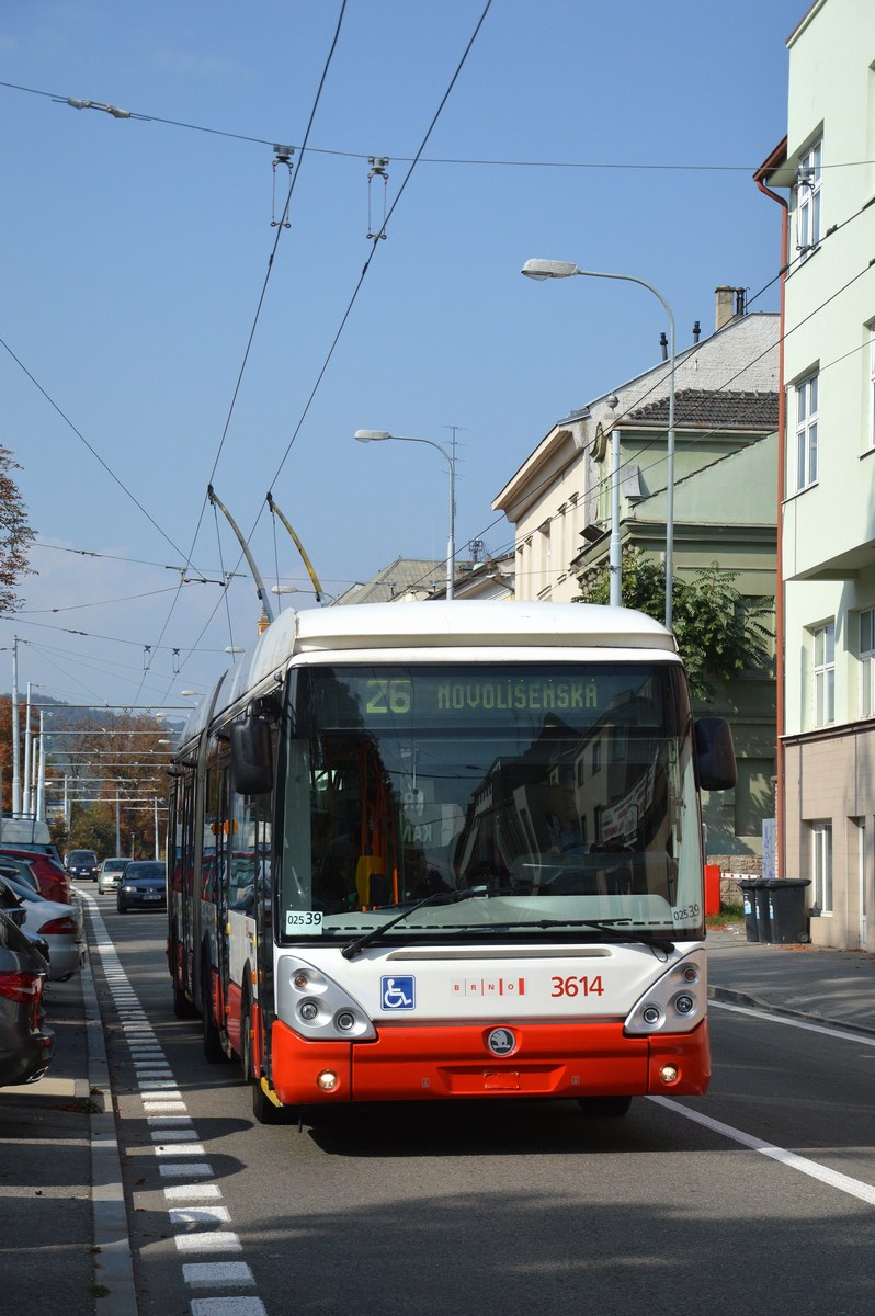 Brno, Škoda 25Tr Irisbus Citelis nr. 3614