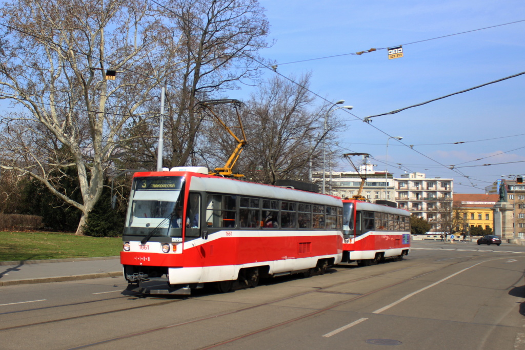 Брно, Tatra T3R (1995) № 1661