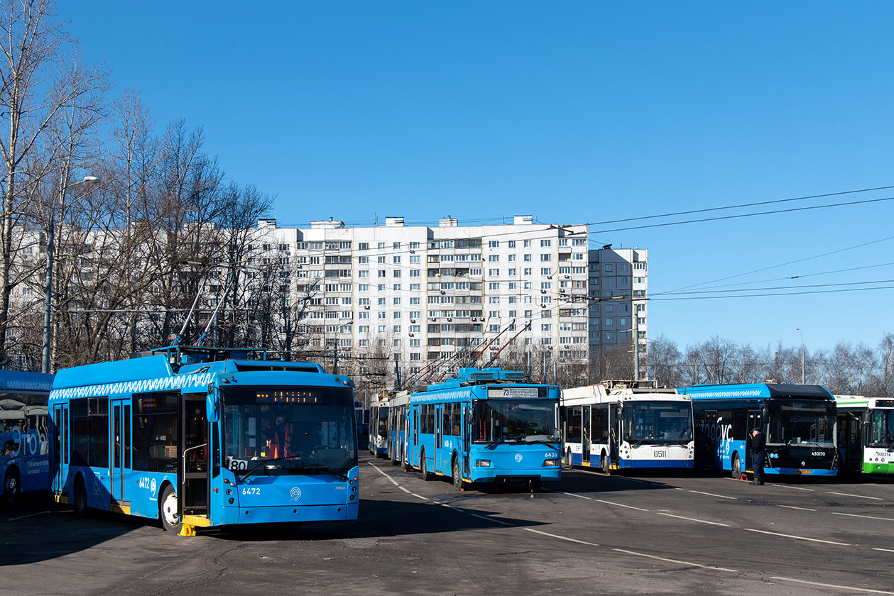 Москва, Тролза-5265.00 «Мегаполис» № 6472