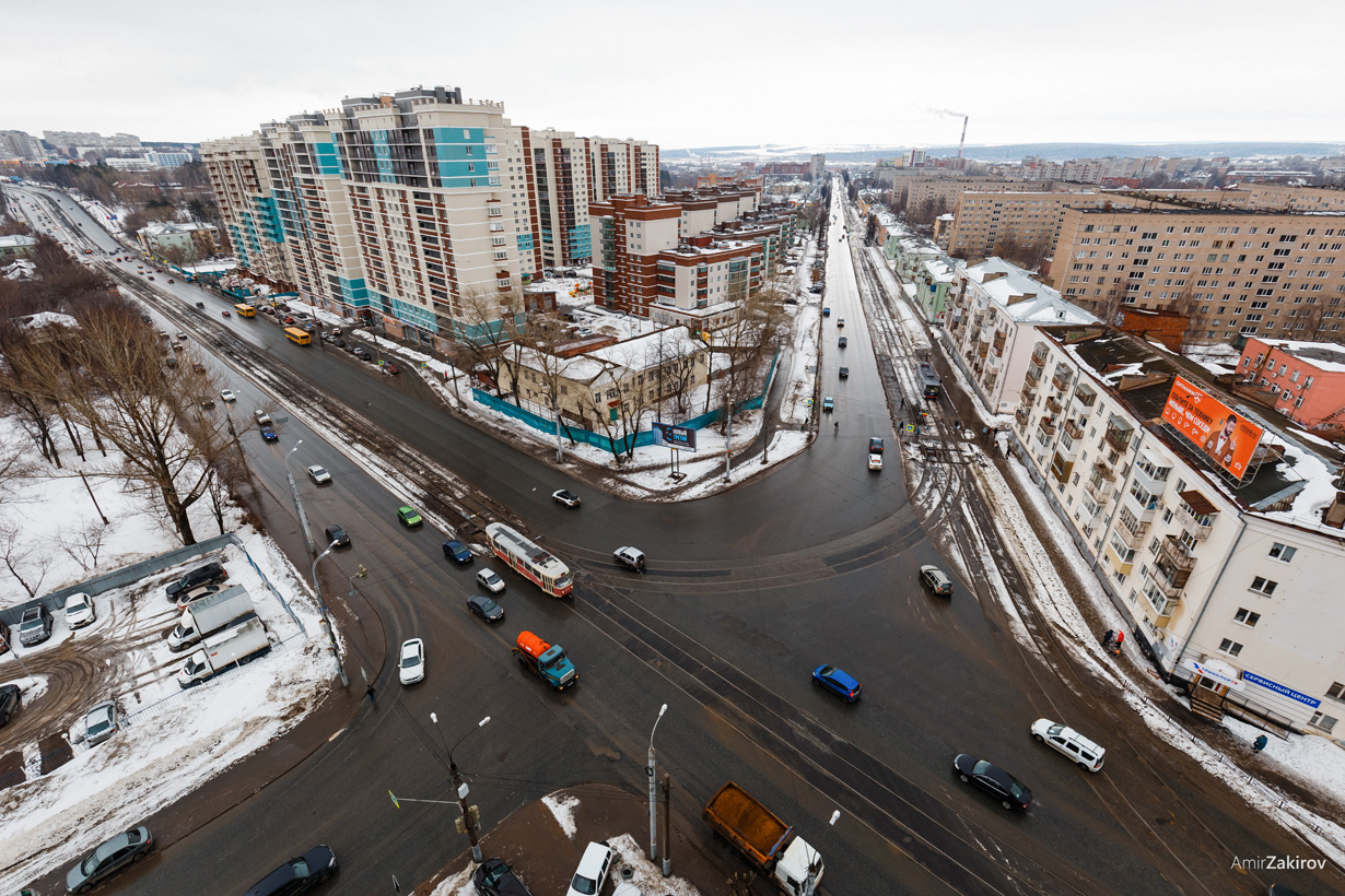 Ижевск — Линии электротранспорта