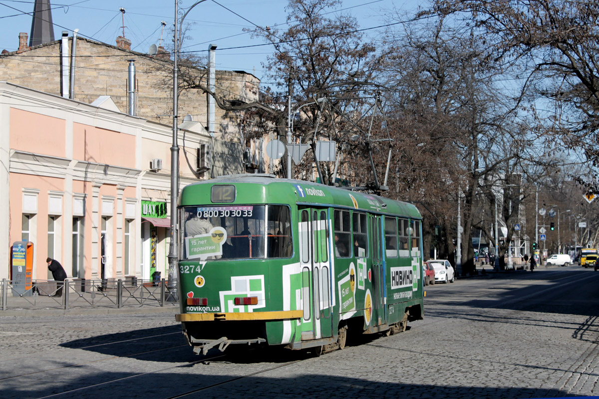 Одесса, Tatra T3R.P № 3274
