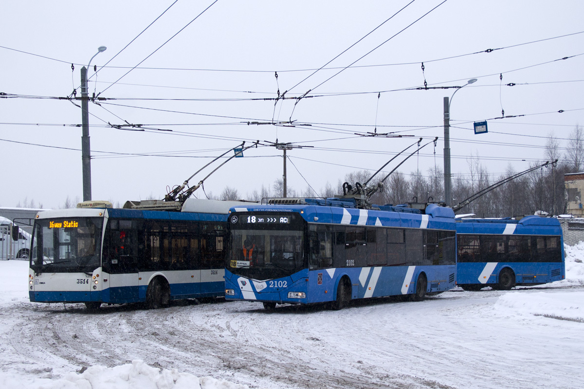 Санкт-Петербург, БКМ 32100D № 2102