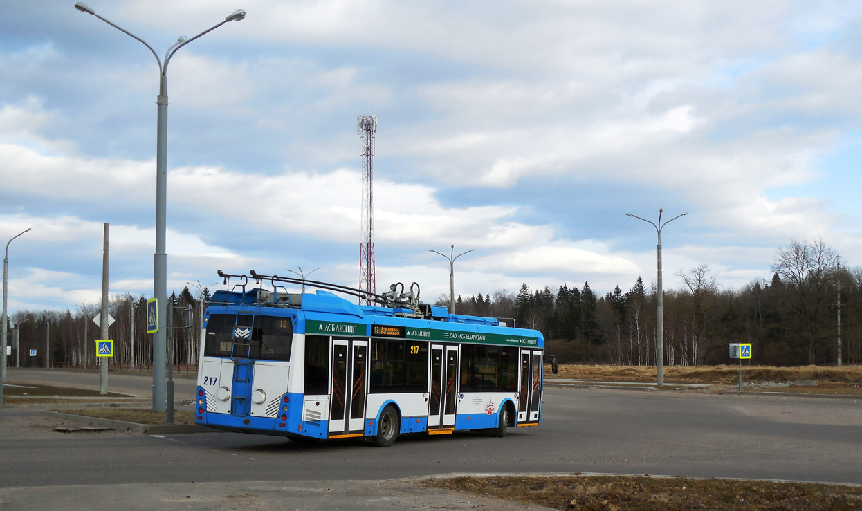 Витебск, БКМ 32100D № 217; Витебск — Троллейбусные маршруты с использованием автономного хода Витебск, БКМ 32100D № 217; Витебск — Троллейбусные маршруты с использованием автономного хода