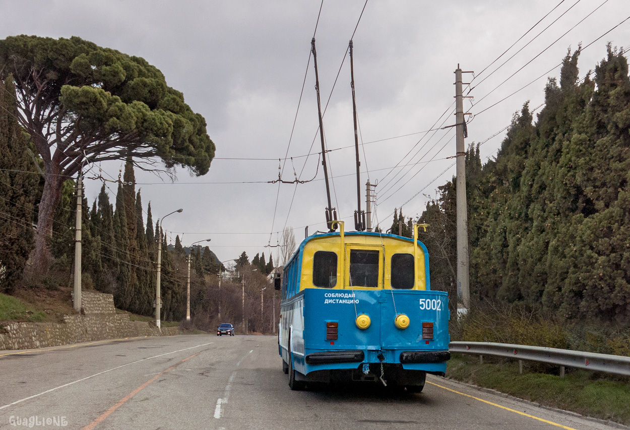 Крымский троллейбус, Škoda 9Tr10 № 5002