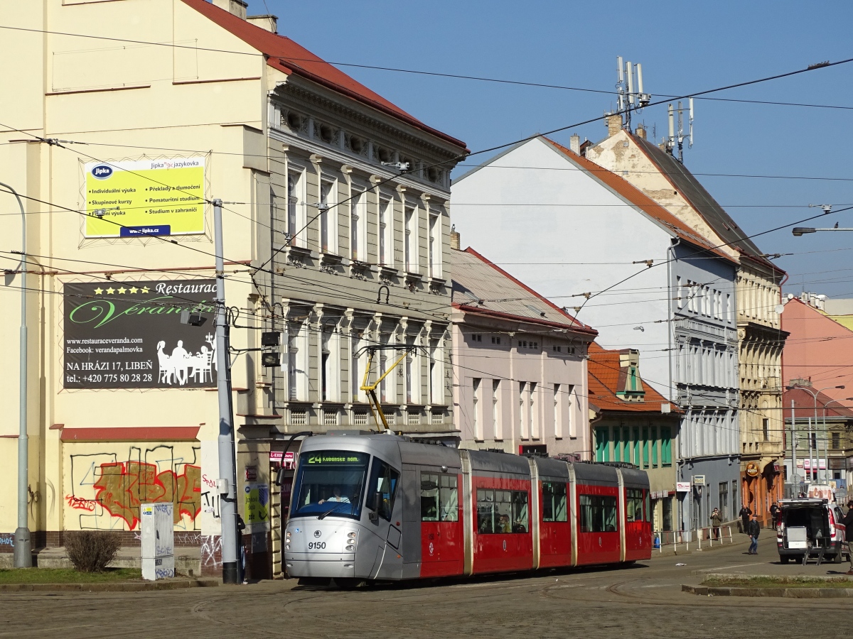 Прага, Škoda 14T Elektra № 9150