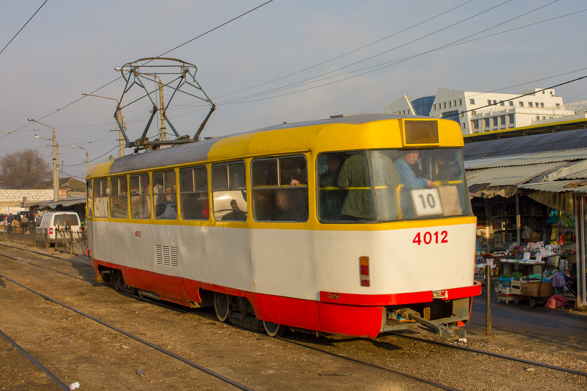 Одесса, Tatra T3R.P № 4012