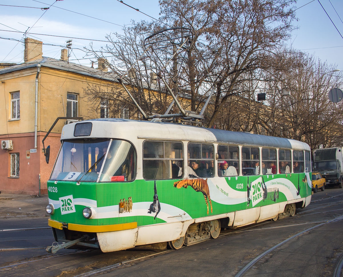 Одесса, Tatra T3R.P № 4028